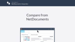 compare from netdocuments 300x169 - Comparación de Workshare en NetDocuments Aptus Legal